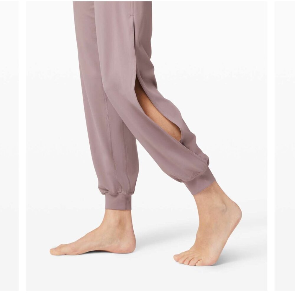 Lululemon Align Jogger 28" Vent Violet Verbena Taupe Open Slit Yoga size 2 - Picture 3 of 12